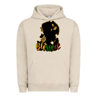 Pigment French Oak Blessed black history Urban Hoodie - HowdyJamesFarm