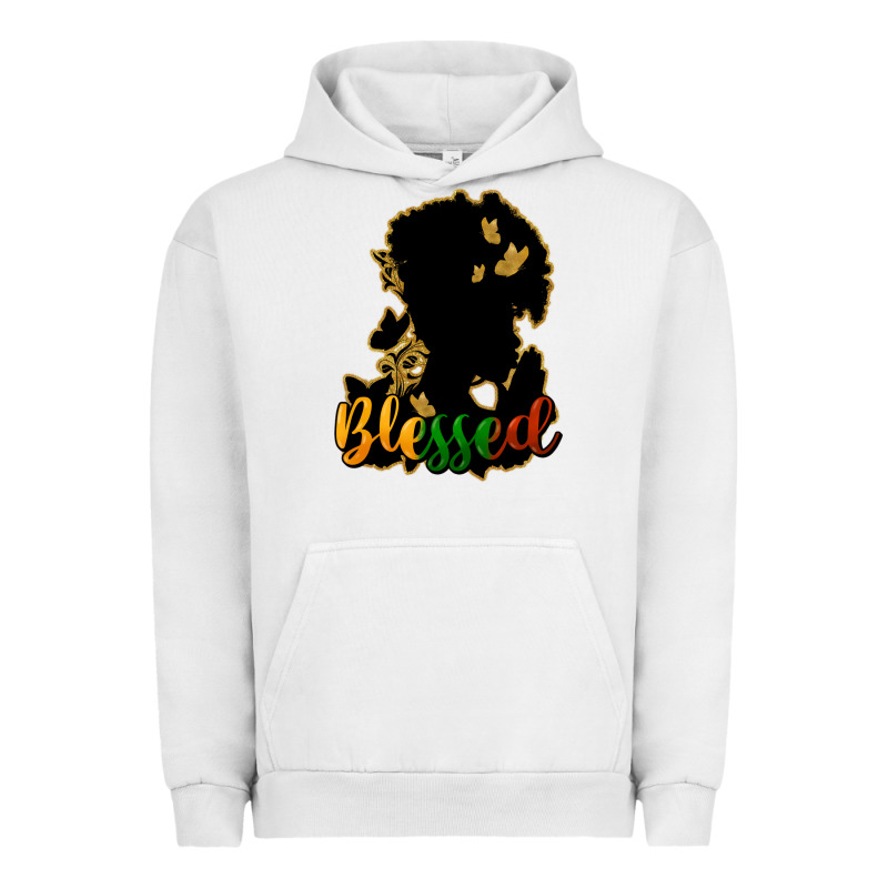 Blessed Black History Urban Hoodie by HowdyJamesFarm | Teevron