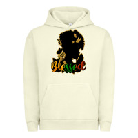 Pigment Pistachio Blessed black history Urban Hoodie - HowdyJamesFarm
