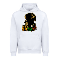 White Blessed black history Urban Hoodie - HowdyJamesFarm
