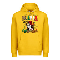 Lemon La Mama Mas Chingona Premium Hoodie - texasbilliewilder