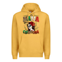 Mustard La Mama Mas Chingona Premium Hoodie - texasbilliewilder