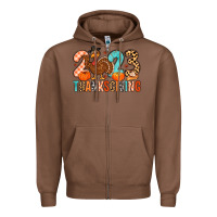 Chestnut 2023 thanksgiving Zipper Hoodie - MaliasSmallBusiness