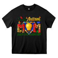 Black i'm an autism mom what's your superpower Heavy Core Tee - Zillion Design Studio