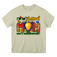 Mossy i'm an autism mom what's your superpower Heavy Core Tee - Zillion Design Studio