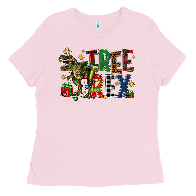 Tree Rex Coffee Drink Ladies Tee by Zillion Design Studio | Teevron
