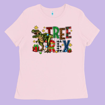 Tree Rex Coffee Drink Ladies Tee Designed By Zillion Design Studio