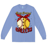 Colony Blue busy raising ballers malia Long Sleeve Tee - MaliasSmallBusiness