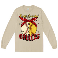 Mushroom busy raising ballers malia Long Sleeve Tee - MaliasSmallBusiness