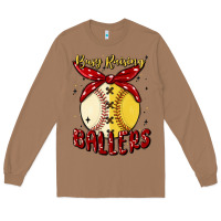 Toasted Coconut busy raising ballers malia Long Sleeve Tee - MaliasSmallBusiness