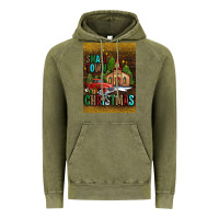 Vintage Olive small town christmas church Vintage Hoodie - AdoDesignShop