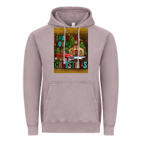 Vintage Zinc small town christmas church Vintage Hoodie - AdoDesignShop