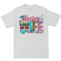 Dove Grey doctor wife Premium Tee - Zillion Design Studio