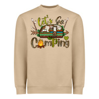 Mushroom let's go camping Heavyweight Sweatshirt - BarkalooDesign