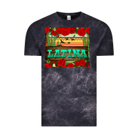 Cloud Black latina tumbler Vintage Tee - BundleAndBundleShop