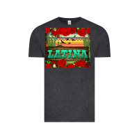 Vintage Black latina tumbler Vintage Tee - BundleAndBundleShop