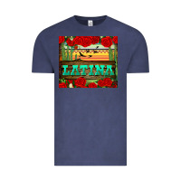 Vintage Denim latina tumbler Vintage Tee - BundleAndBundleShop