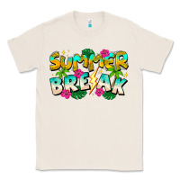Natural Summer Break Classic Tee - CowhideDigitalArt