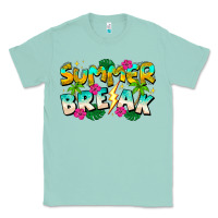 Seafoam Summer Break Classic Tee - CowhideDigitalArt
