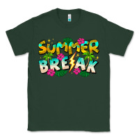 Sports Green Summer Break Classic Tee - CowhideDigitalArt
