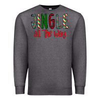 Charcoal Heather jingle all the way Premium Sweatshirt - Bettercallsaul