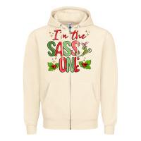Sandshell im the sassy one Zipper Hoodie - MaliasSmallBusiness