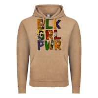 Vintage Coffee black girl power Vintage Hoodie - BundleAndBundleShop