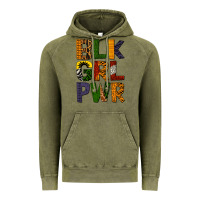 Vintage Olive black girl power Vintage Hoodie - BundleAndBundleShop