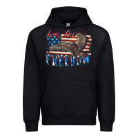 Black Long live freedom 4th of july Urban Hoodie - CowGirlArtShop