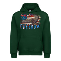 Forest Green Long live freedom 4th of july Urban Hoodie - CowGirlArtShop