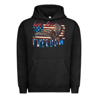Pigment Black Long live freedom 4th of july Urban Hoodie - CowGirlArtShop