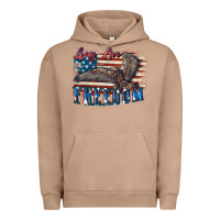 Pigment Burro Long live freedom 4th of july Urban Hoodie - CowGirlArtShop