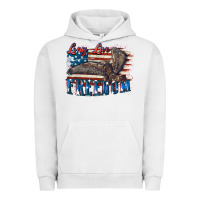 Pigment Lunar Rock Long live freedom 4th of july Urban Hoodie - CowGirlArtShop