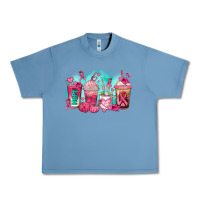 Pebble Blue breast cancer  coffee cups Urban Heavy Tee - AdoDesignShop