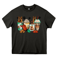 Asphalt german shepherds coffee cups Heavy Core Tee - Zillion Design Studio
