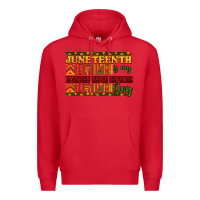 Red juneteenth is my independence day Premium Hoodie - NancyCooperArtShop