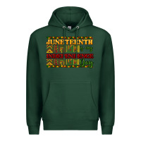 Sports Green juneteenth is my independence day Premium Hoodie - NancyCooperArtShop