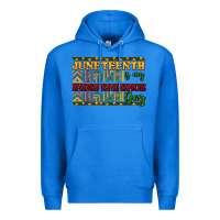 True Royal juneteenth is my independence day Premium Hoodie - NancyCooperArtShop