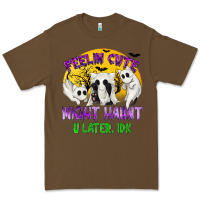 Cacao Feeling Cute Might Haunt U Later Premium Tee - texasbilliewilder