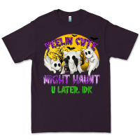 Plum Feeling Cute Might Haunt U Later Premium Tee - texasbilliewilder