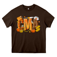 Chocolate Brown fall cma Heavy Core Tee - texasbilliewilder