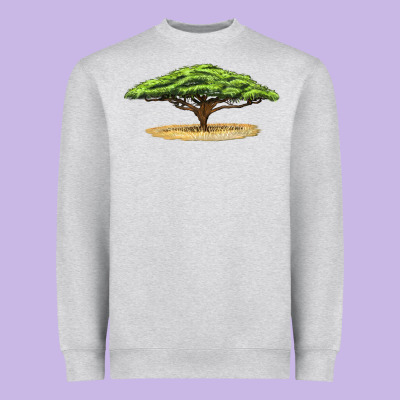 Acacia Tree Heavyweight Sweatshirt Designed By Lillyallendesigns