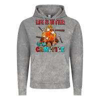 Cloud Rock life is better by the campfire with marshmallows Vintage Hoodie - AdoDesignShop