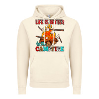 Vintage Artic life is better by the campfire with marshmallows Vintage Hoodie - AdoDesignShop