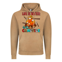 Vintage Camel life is better by the campfire with marshmallows Vintage Hoodie - AdoDesignShop