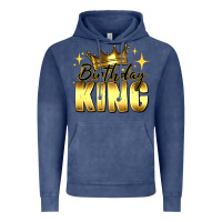 Vintage Denim birthday king Vintage Hoodie - RanaPortraitStore