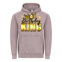 Vintage Zinc birthday king Vintage Hoodie - RanaPortraitStore