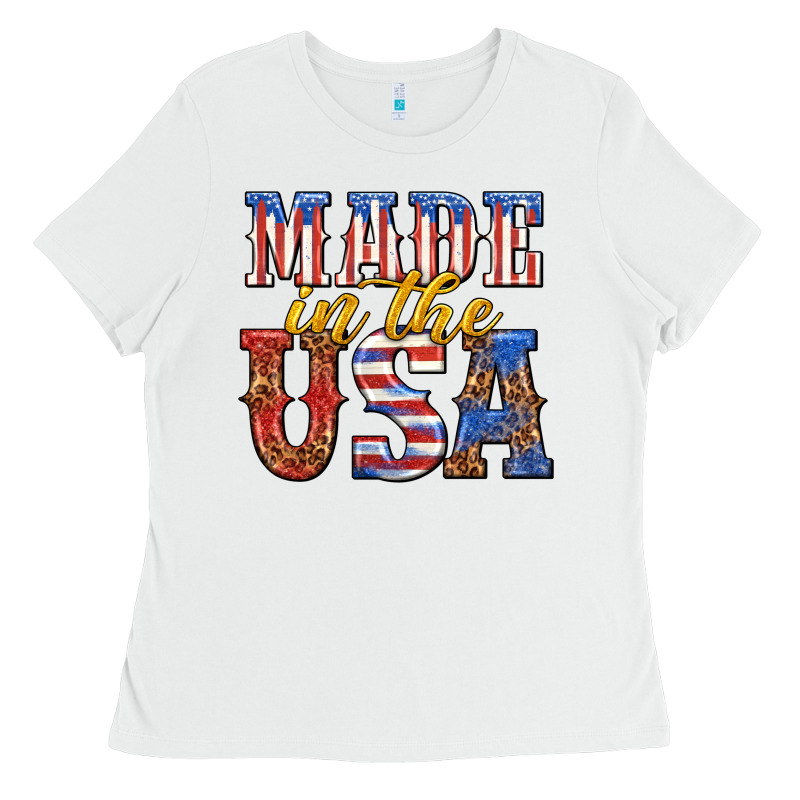 Made In The Usa Ladies Tee by texasbilliewilder | Teevron