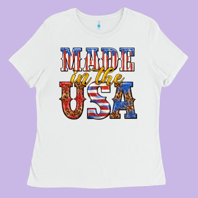 Made In The Usa Ladies Tee Designed By Texasbilliewilder