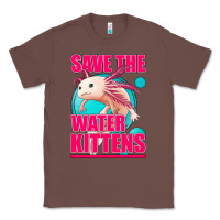 Chestnut save the water kittens axolotl Classic Tee - Jasminsmagicworld